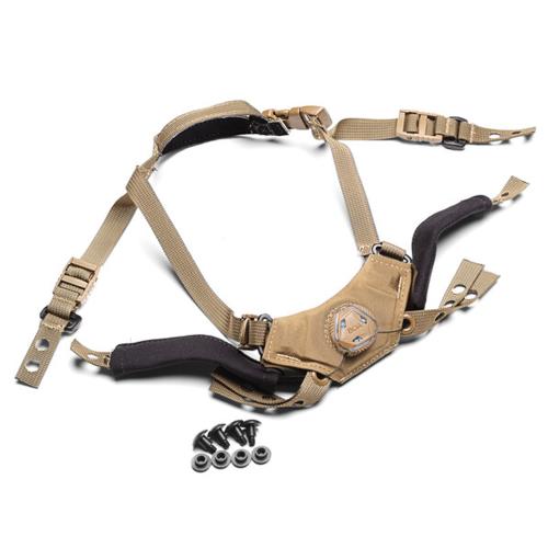 Team Wendy CAM FIT Retention System für USMC ECH Helm coyote